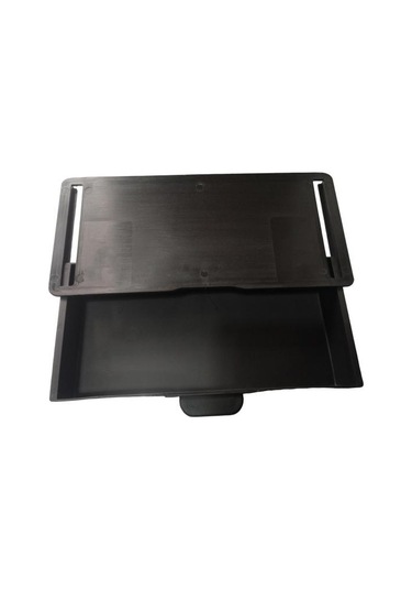 Siyah Gizli Masa Çekmecesi Kendinden Yapışkanlı Plastik Makyaj Takı Masası Depolama Çekmecesi Mutfak İçin