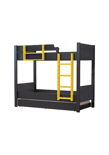 Setaymobilya Ranza, Asya Ayrılabilir Yavrulu Ranza - Antrasit - Sarı