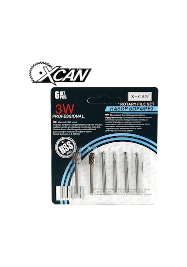 Xcan Hss Yüksek Hızlı 6 Adet Matkap Uçları Ucu Seti Ahşap Oyma