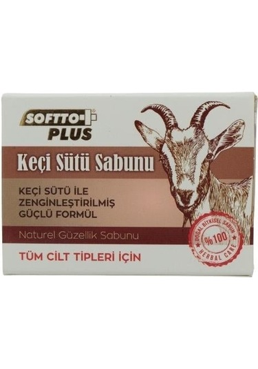Softto Plus Keçi Sütü Sabunu 150 Gr