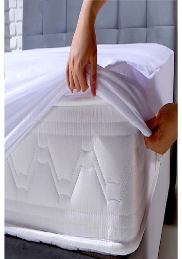 Mycey Fitted Alez 70x110 Cm Sıvı Geçirmez Bebek Çocuk Micro Kumaş Beyaz