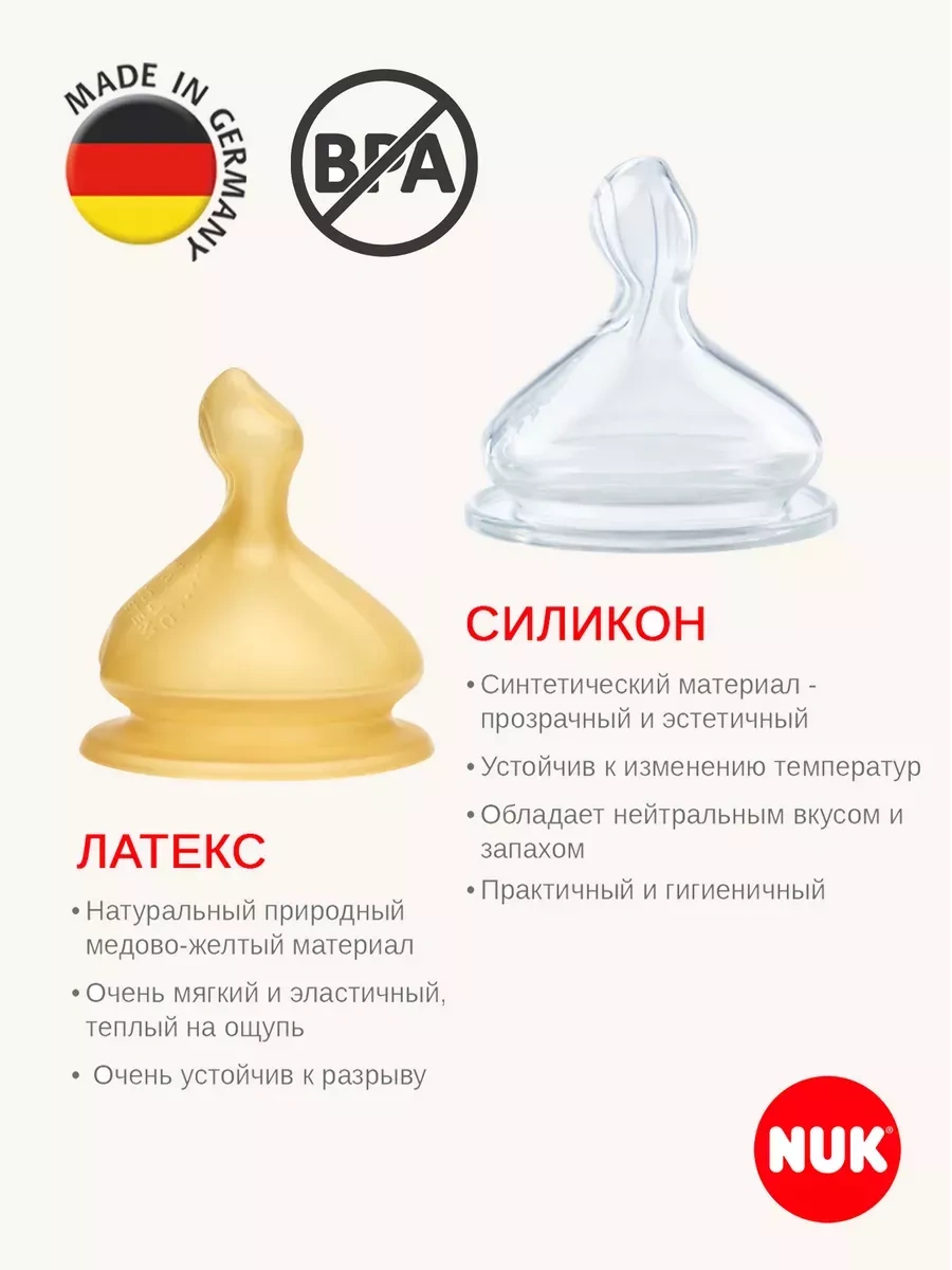 Nuk M Boyutunda Akış Pompalı Lateks Emzik 233314307