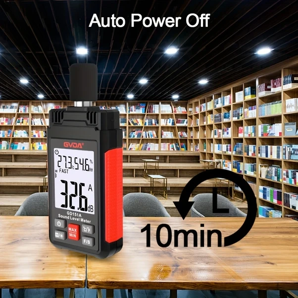 Willowhaven Gvda Taşınabilir Ses Seviye Ölçer Gd151b A C Ağırlık Ev Atölye Gürültü Ölçüm Cihazı