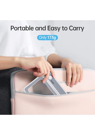 Yunboo Usb Şarjlı 4x Büyütme, 10 Led Beyaz Işık, 3 Seviye Işık, Pil Göstergeli Dokunmatik Kapatma Katlanabilir El Tipi Büyütec Gri-beyaz Çok Renkli