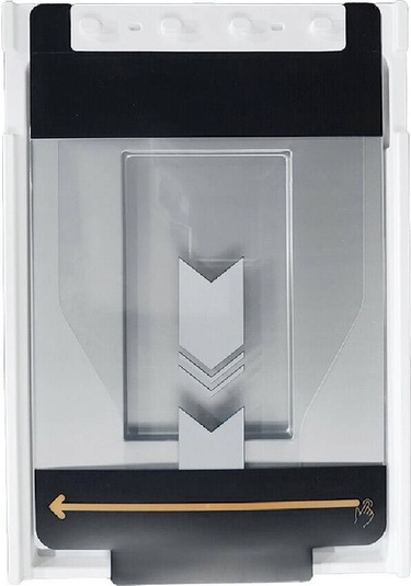 İpad 10.2 8.nesil Uyumlu Zore Kolay Uygulama Aparatlı Easy Cam Ekran Koruyucu-siyah