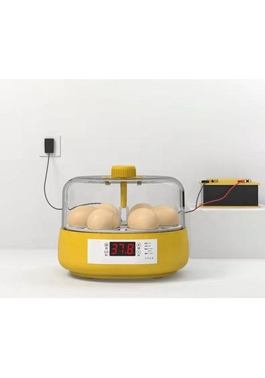 Pazly Yarı Otomatik 4 Yumurta Kuluçka Makinesi - Tavuk Ve Kaz İçin Sm