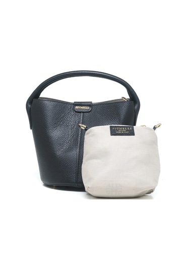 Omuz Çantası Kadın Loana M Piumelli Milano Bag D28 Black Siyah