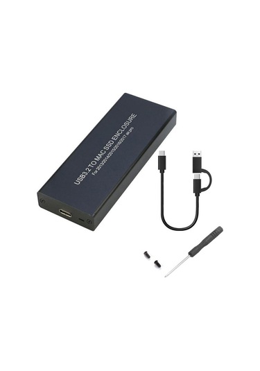 Type C Usb 3.2 To 12+16 Pın Apple Uyumlu MacBook Pro, Air 2013'ten 2017'ye Ssd Kutu
