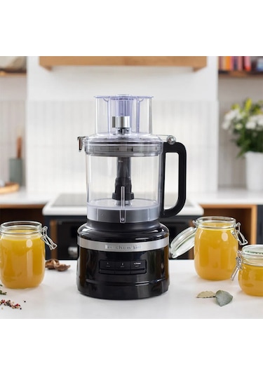 KitchenAid 5KFP0921EOB 2.1 Litre Siyah Mutfak Robotu