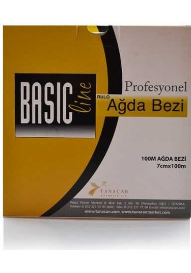 Basic Line Profesyonel Rulo Ağda Bezi 100 M