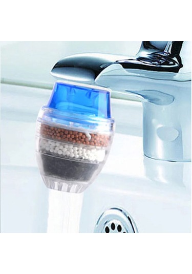 5 Katmanlar Aktif Karbon Su Arıtıcısı Mutfak Dokunun Filtre Çok Renkli