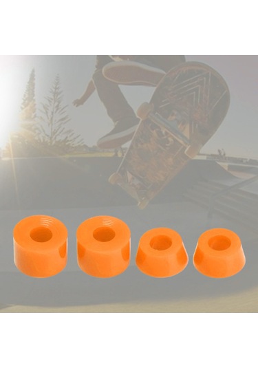 Homyl 4x 92a Kaykaylı Kamyon Burcu Longboard Yedek Turuncu Turuncu Çok Renkli