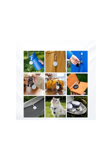 Mitag Duo Akıllı Takip Cihazı,  Ve Android Uyumlu Mfı Sertifikalı Anahtar,bagaj,siyah