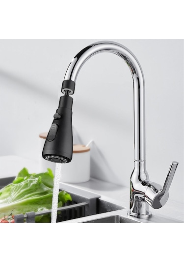 Suntek Magideal 360 Dönen Musluk Uzatıcı Siyah