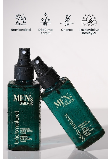 Men's Garage Biberiye Saç Ve Sakal Serumu 50 ML