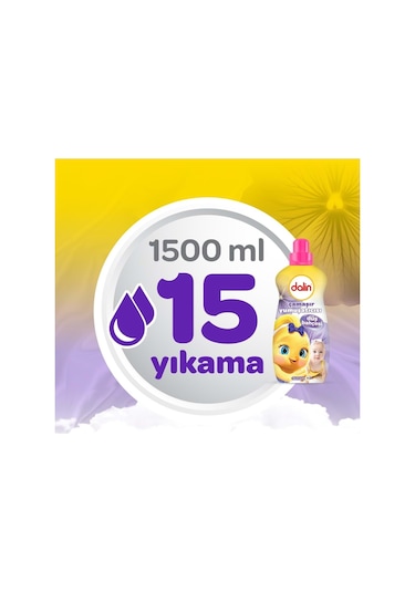 Çamaşır Yumuşatıcı 1500ml Düş Bahçesi Bebeklere Özel