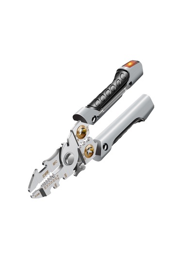 Konesam Elektrikçi Profesyonel Aleti: Test Fonksiyonlu Multifonksiyonel Tel Soyucu, Kesici Ve Press Aracı