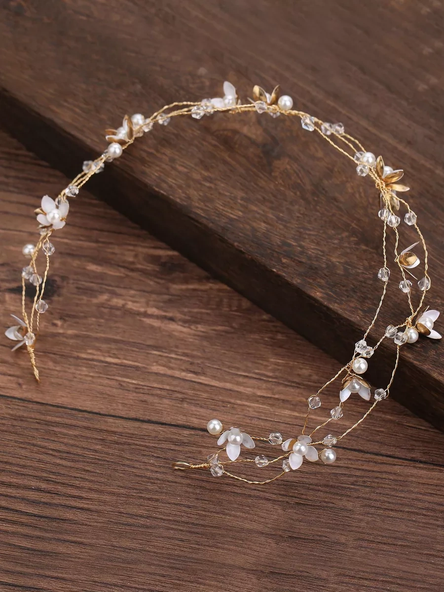 Bıjuteks Düğün Saç Diademi 91634460 Altın