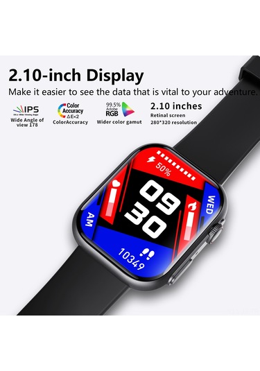 Jeemson 2024 Ip67 Su Geçirmez Akıllı Saat (İthalatçı Garantili)