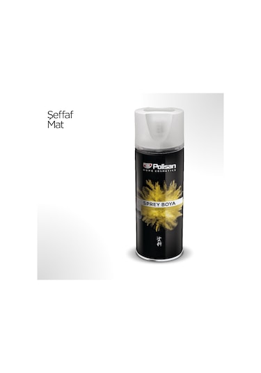 Polisan Mat Vernik Sprey Boya 400 ml