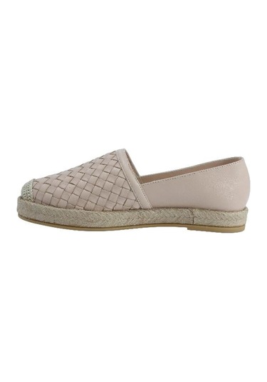 Poletto Hakiki Deri /tekstil Bej-nohut Babet Kapalı 2131 01-2070 Bej