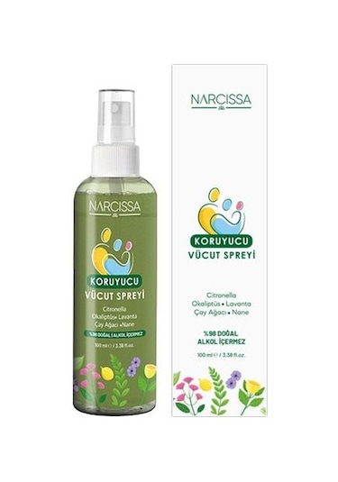 Narcissa Koruyucu Vücut Spreyi 100 Ml