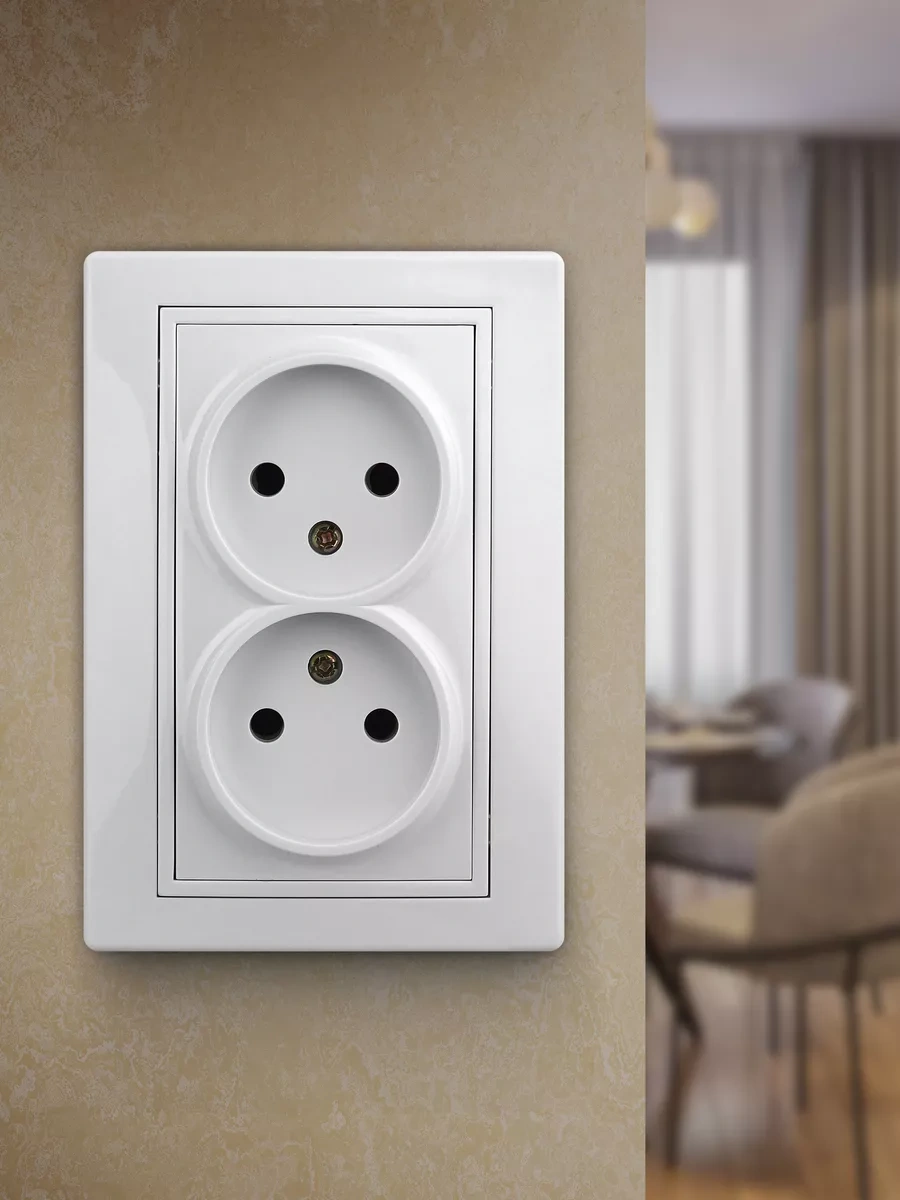 Intro Plano Çiftli Gömme Priz Topraklamasız 16a-250v 128844567 1-204-01