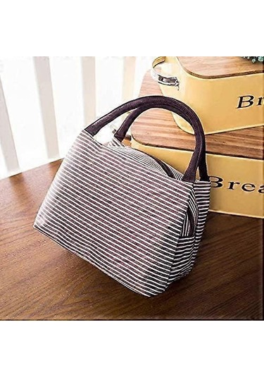 Öğle Yemeği Çantaları Yeniden Kullanılabilir Öğle Yemeği Çantaları Taşınabilir Soğutucu Çanta Öğle Yemeği Tutucu Piknik Ofis Plaj İçin Yalıtımlı Öğle Yemeği Kutusu Çantası Diğer