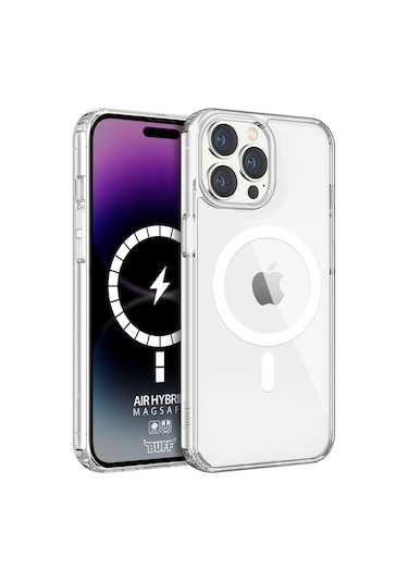 Buff Apple Uyumlu iPhone 14 Pro Max Magsafe Air Hybrid Kilif 554495755