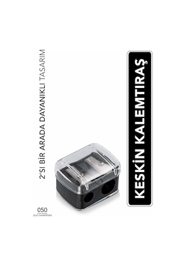 Flormar 2'si 1 Arada Göz & Dudak Kalemi Açacağı 050 Duo Sharpener