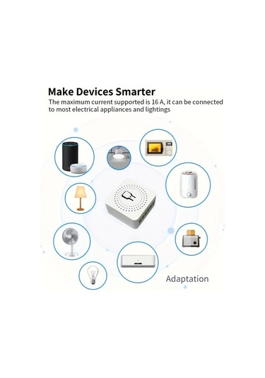 Xuweiwei Mini Akıllı Anahtar 16a 2 Adet Tuya Akıllı Hayat Uygulaması İle Kontrol Duvara Monteli Kablosuz Işık Anahtarı Ses Ve Uzaktan Kontrol