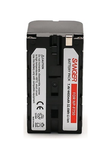 Sony DCR-TRV210 DCR-TRV220 DCR-TRV310 DCR-TRV315 İçin Sanger NP-F750 Batarya