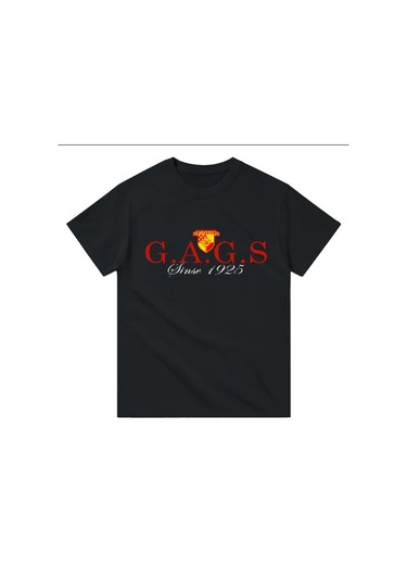 Göztepe Gags Kısa Kollu Bisiklet Yaka T-shirt SIYAH
