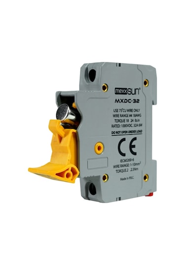 Dc Sigorta + Sigorta Yuvası 32a 1000v - 12 Adet