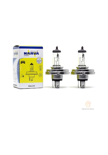 Narva Ampul H4 12V 60 55W P45T Tablalı - 2 Adet