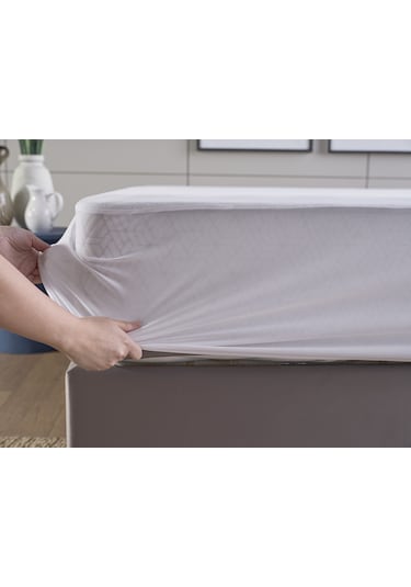 Doqu Home Perla Pamuklu Sıvı Geçirmez Fitted Alez - 120x200cm