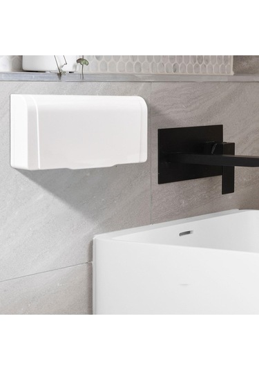 Suntek Su Geçirmez Anahtar Fiş Çıkış Kapağı Tuvalet Beyaz