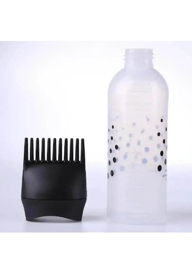 Anadolu Saray Pratik Hazneli Taraklı Saç Boyama Şişesi Saç Yağı Uygulama Tarağı