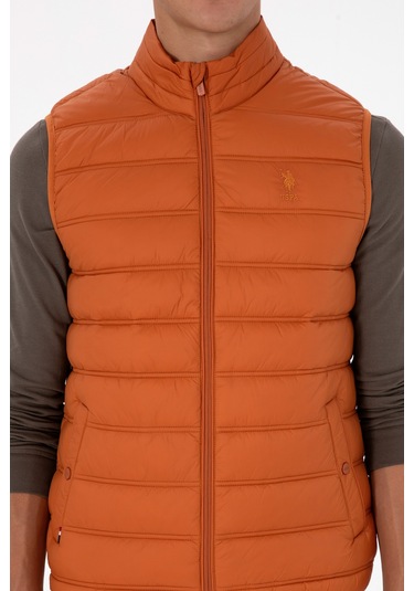 U.s. Polo Assn. Erkek Bakır Yelek Dokuma 50310039-vr182 Bakır