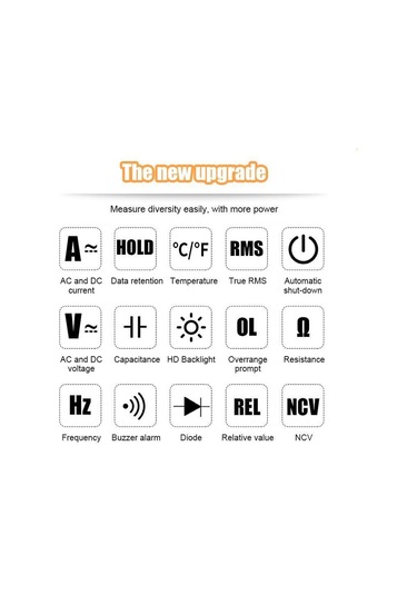 Wellhise Vc97 True Rms Dijital Multimetre