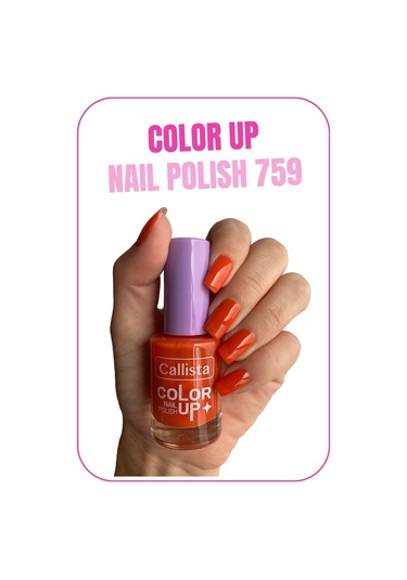 Callista Color Up Nail Polish Oje 759 Maxorange -turuncu
