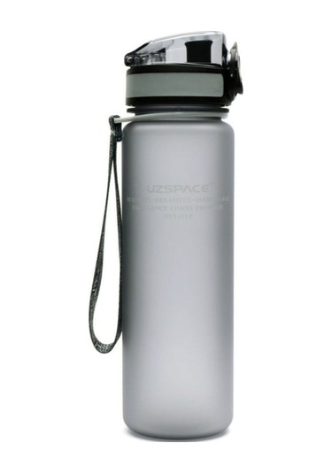 Uzspace 3026 Tritan Su Matarası 500 Ml Gri