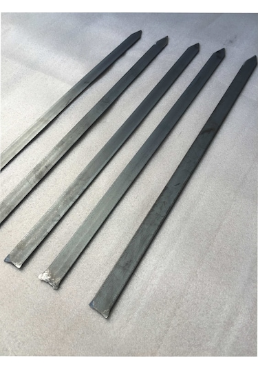 Adana Kebap Şişi-10 Adet 60Cm-2.5Cm -Galvanizsiz Beyti Silme