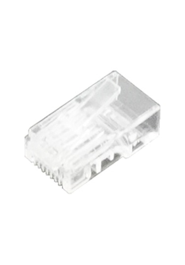 Canovate 25 Adet Bakır Konnektör Cat6A Utp Rj45 Plug Soket