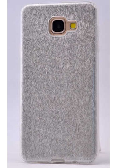 Samsung Uyumlu Galaxy J5 Prime Kılıf Zore Shining Silikon Gümüş