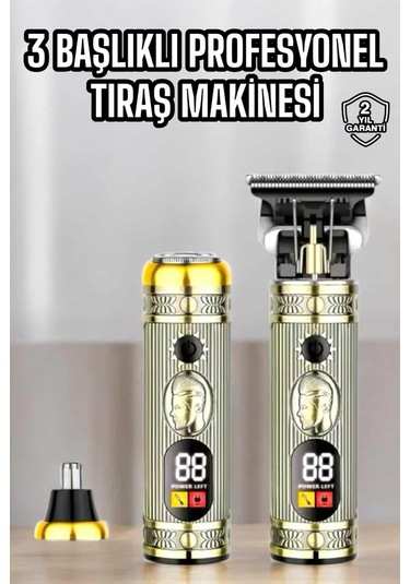 Profesyonel Saç Sakal Ve Vücut Tıraşına Uygun Sıfır Sinek Kaydı Tıraş