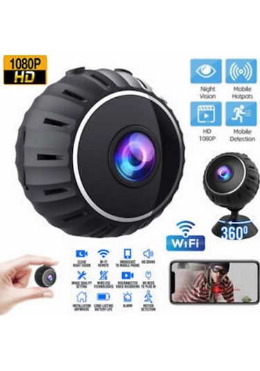 A9 Pro X10 Mini Wifi Gece Görüşlü uzaktan izleme Güvenlik Kameras