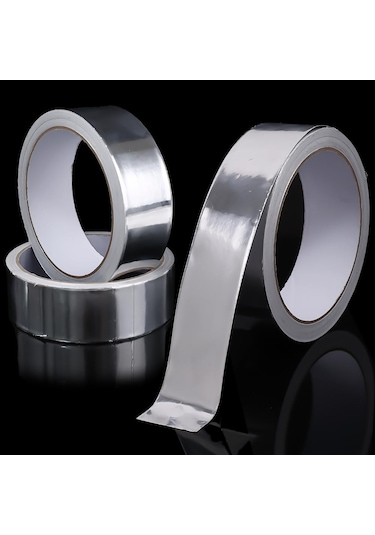 Yüksek Sıcaklığa Dayanıklı Alüminyum Folyo Bant 3cmx20m