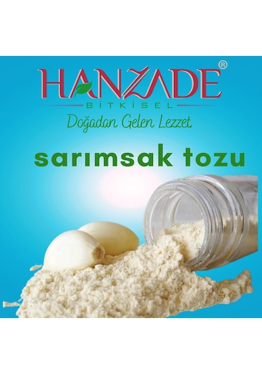 Hanzade Bitkisel Sarımsak Tozu 1 KG