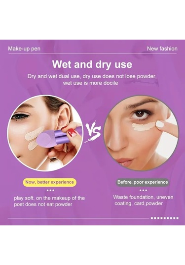 3 Adet Makyaj Süngeri Güzellik Fondöteni Karıştırma Süngeri Makyaj Süngeri Kama Fondöten Süngerleri Saplı Kozmetik Karıştırıcı Profesyonel Güzellik Süngeri Karıştırıcı